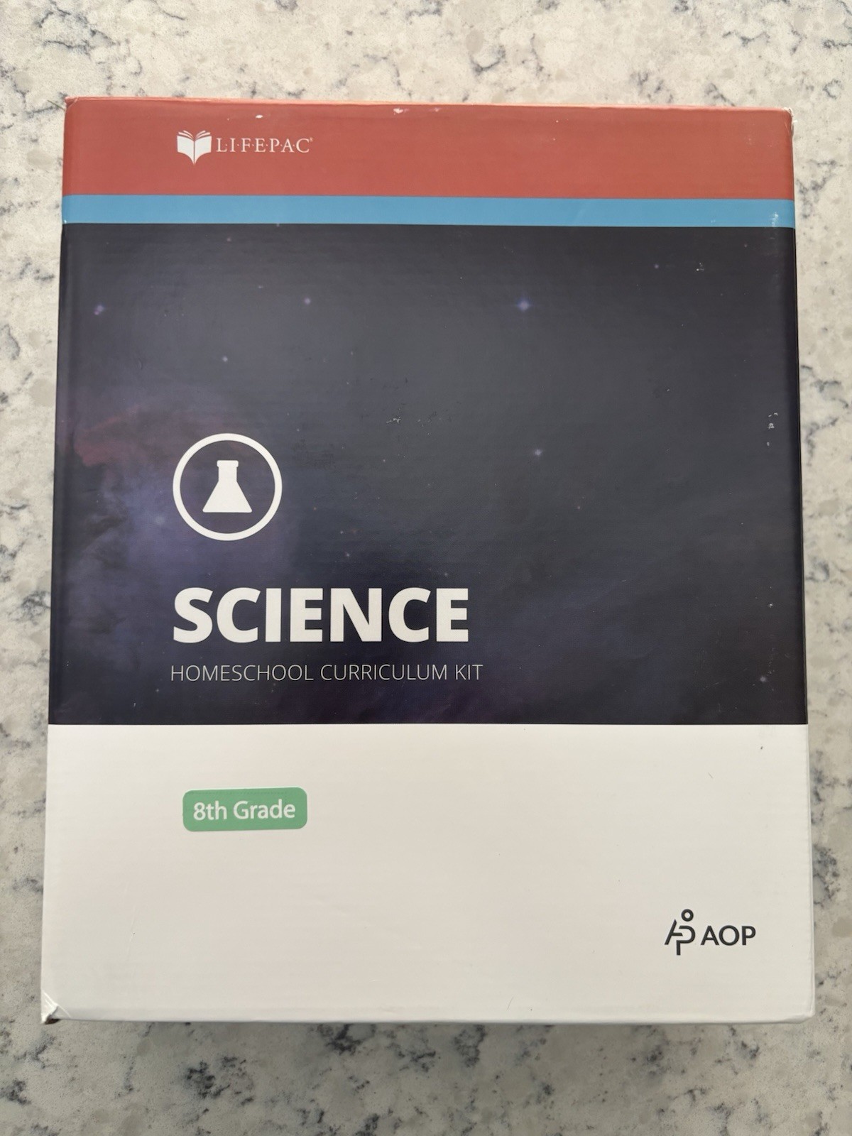 New LIFEPAC 8th Grade Science Homeschool Kit Curriculum Christian w/Teacher Book