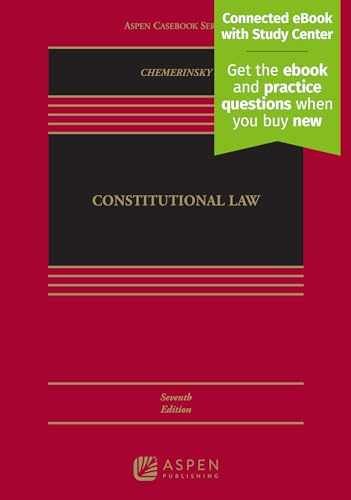 Constitutional Law: [Connected – Hardcover, by Erwin Chemerinsky – Very Good