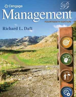 Management (MindTap Course List) – Hardcover, by Daft Richard – Acceptable