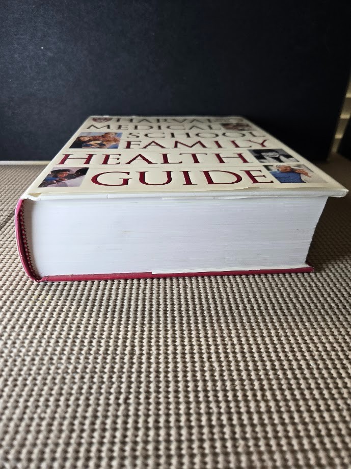 Harvard Medical School Family Health Guide – Hardcover – GOOD
