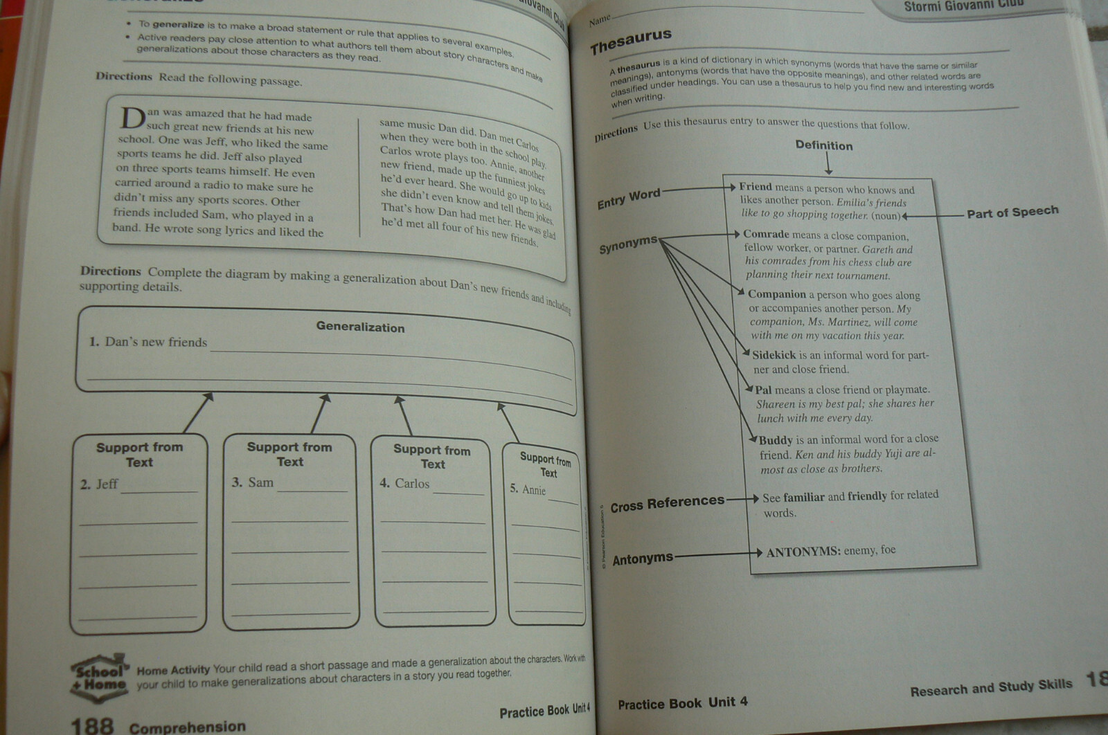 Scott Foresman Reading Street, gr. 5/5th LN Text & NEW Workbook! 2009