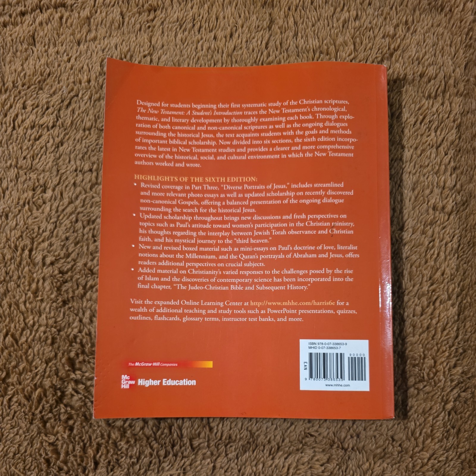 New Testament : A Student’s Introduction by Stephen Harris (2008, Trade…
