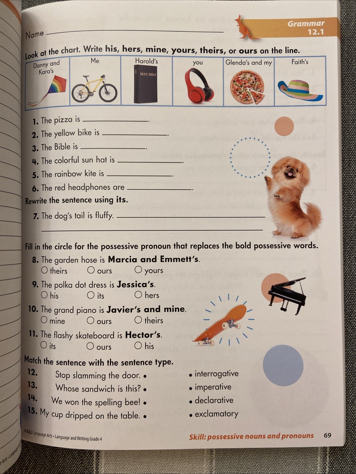 ACSI Purposeful Design LANGUAGE ARTS GRADE 4 STUDENT TEXT Language & Writing