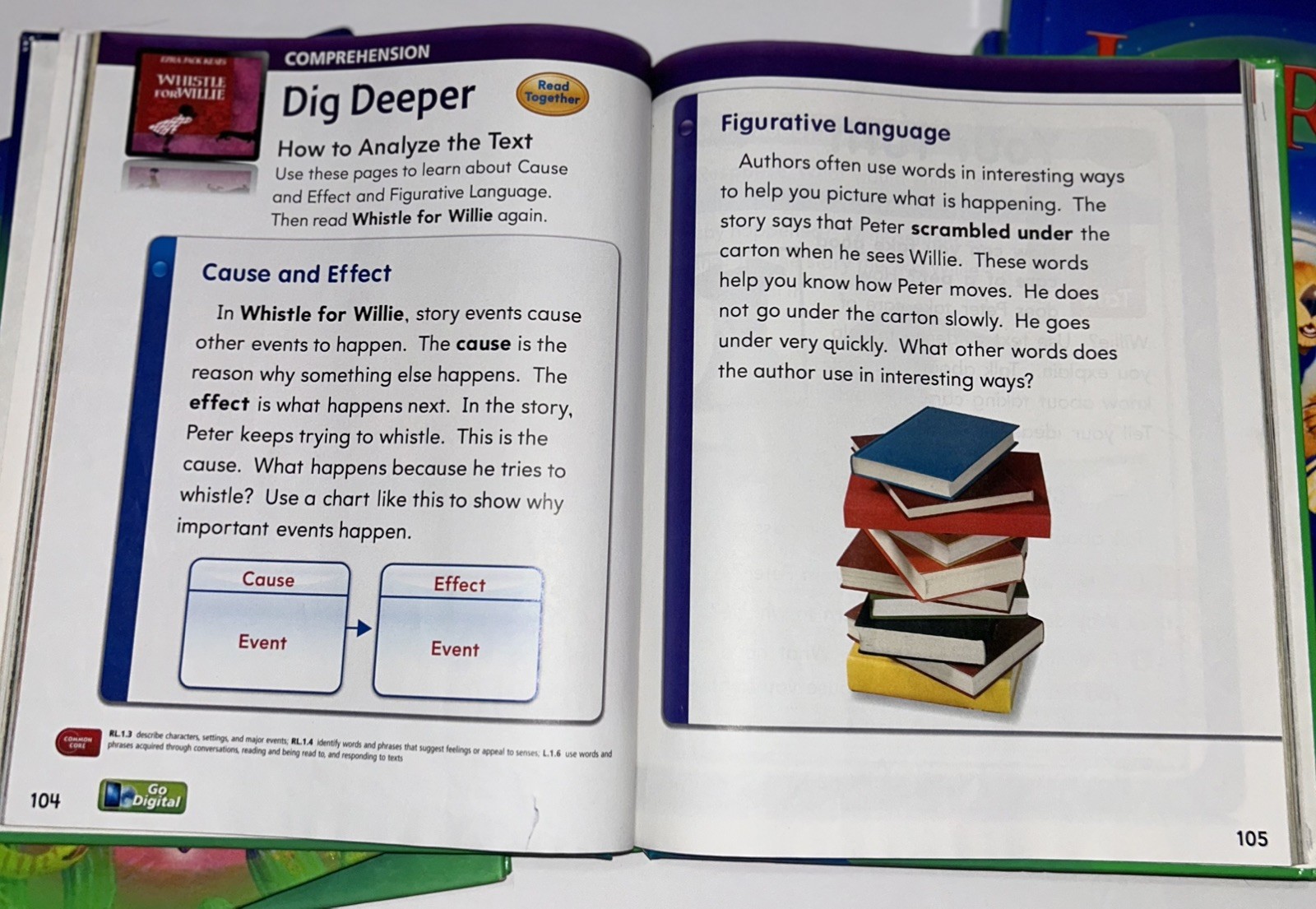 HMH Journeys Common Core 1st Grade 1 Textbook 1.3 1.4 1.5 1.6×2 McMillan Reading