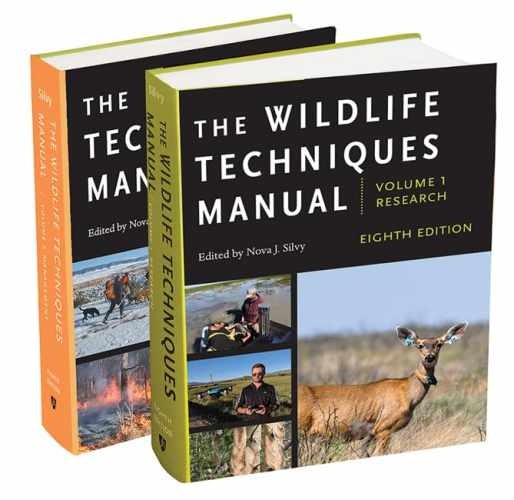 The Wildlife Techniques Manual: Volume – Hardcover, by Silvy Nova J. – Very Good