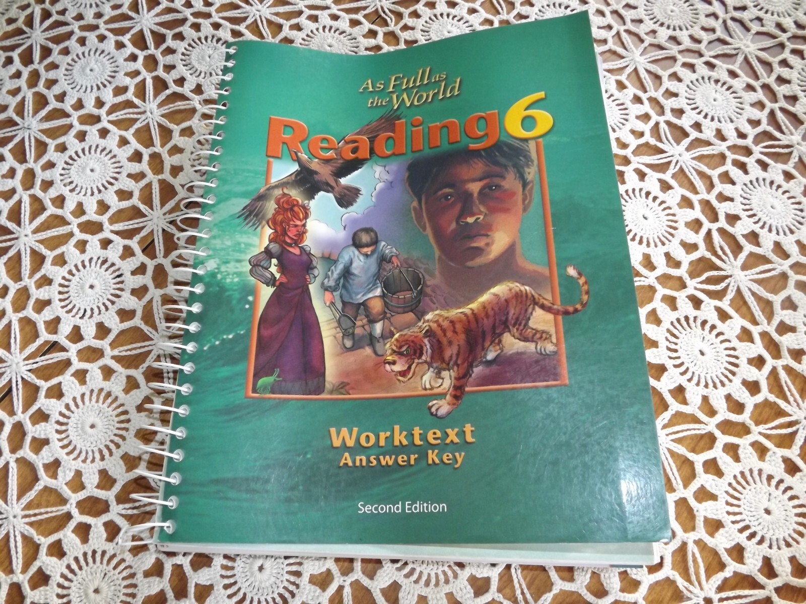 BJU READING 6 AS FULL AS THE WORLD WORKTEXT ANSWER KEY SECOND EDITION
