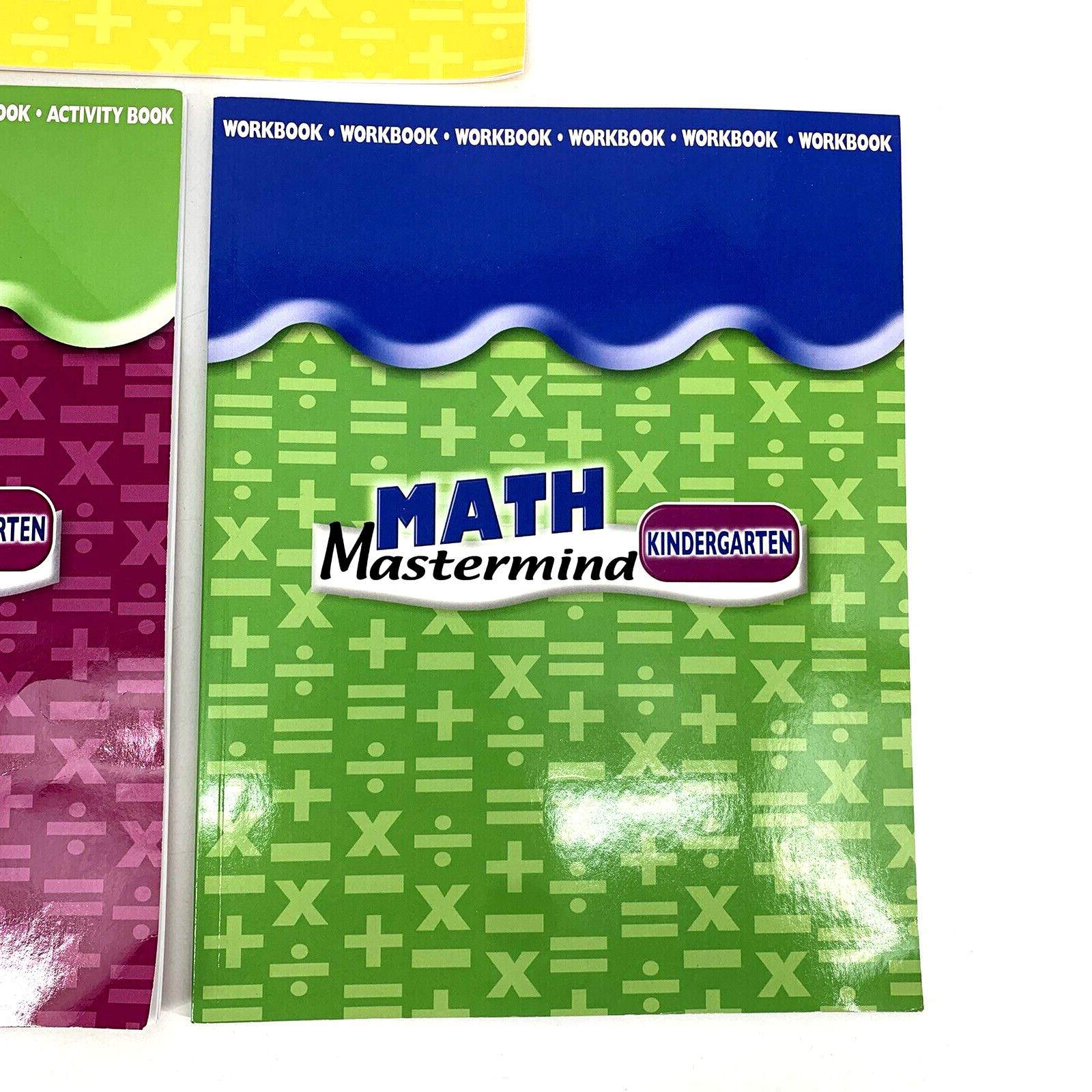 Math Mastermind Kindergarten Workbook Activity Book & Parents Manual UNUSED