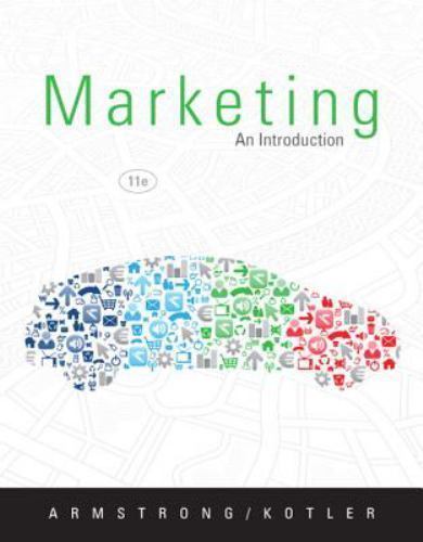 Marketing: An Introduction – 0132744031, paperback, Gary Armstrong