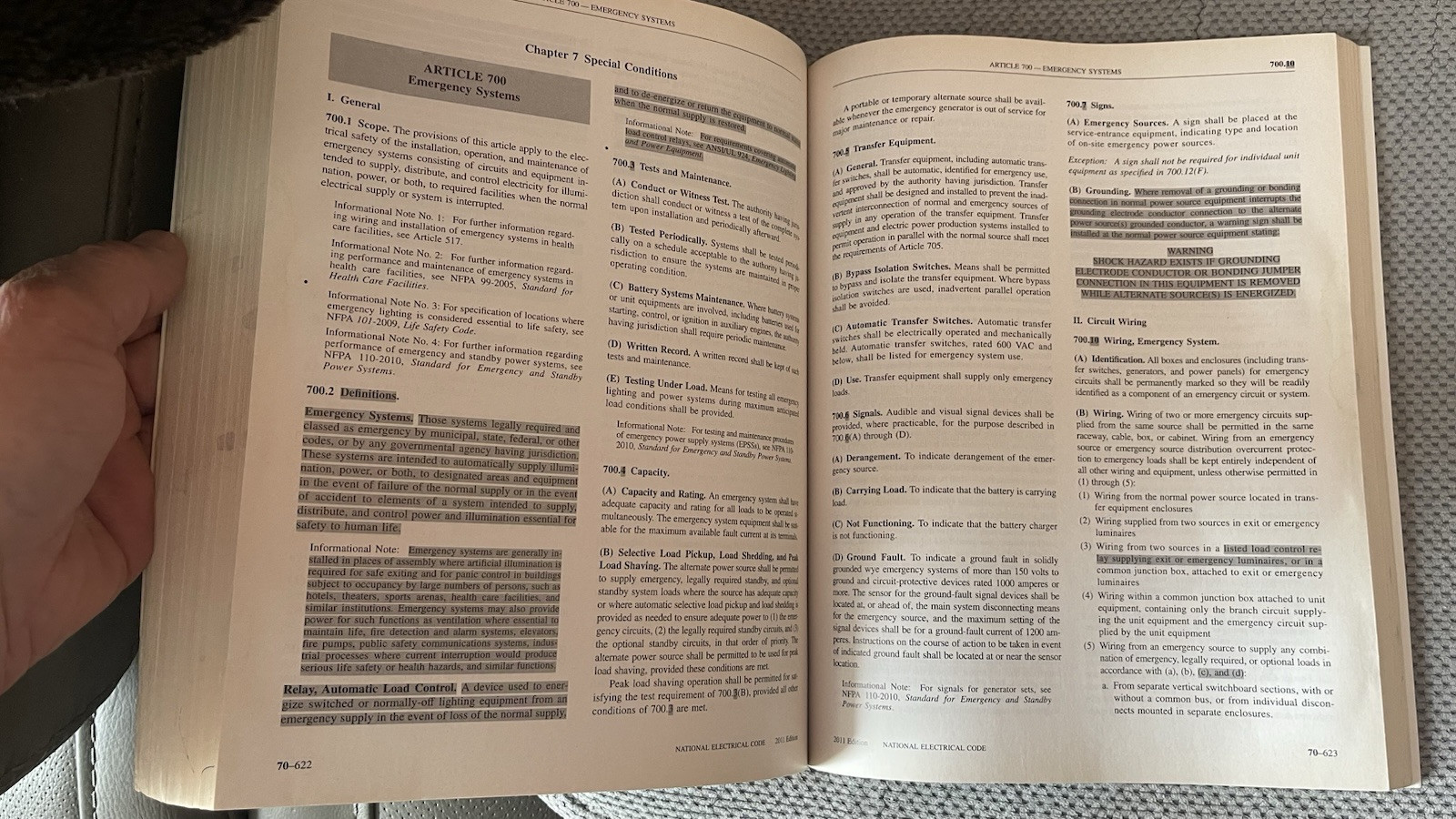 NFPA 70 nec 2011 National International Electrical Code Series Book