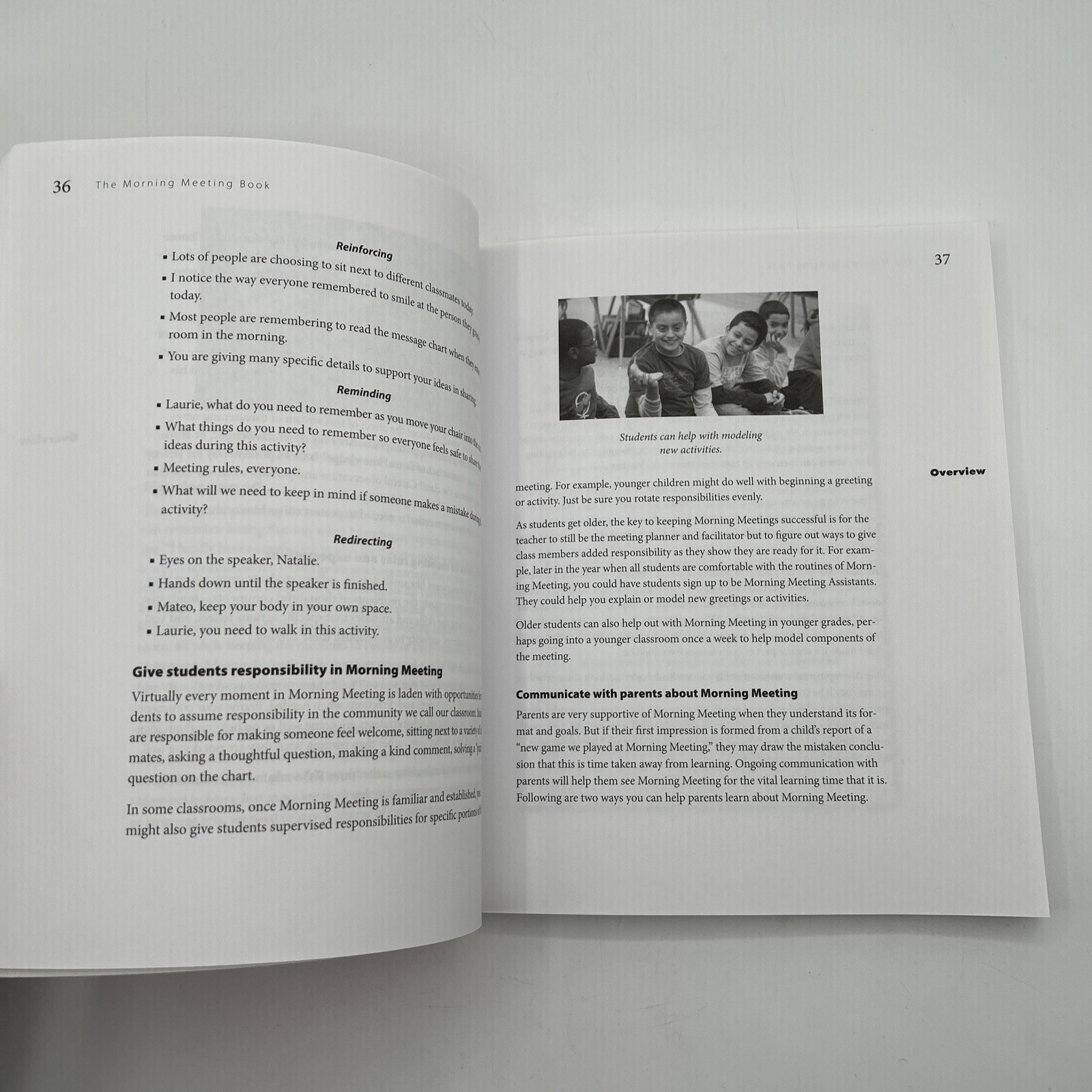 The Morning Meeting Book, 3rd Ed by Carol Davis and Roxann Kriete (2014,…