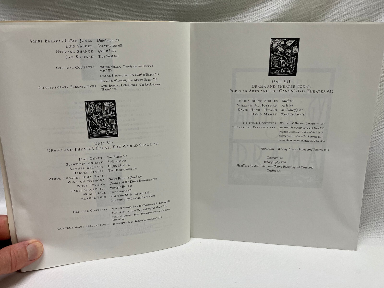 The HBJ Anthology of Drama WB Worthen 1993 Harcourt Brace Paperback