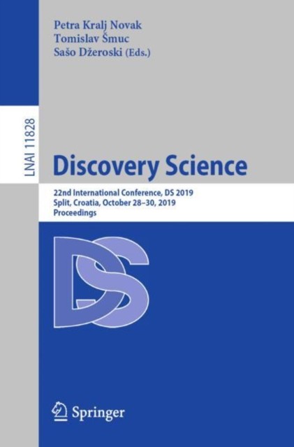 DISCOVERY SCIENCE : 22ND INTERNATIONAL C by KRALJ NOVAK, PETRA Paperback