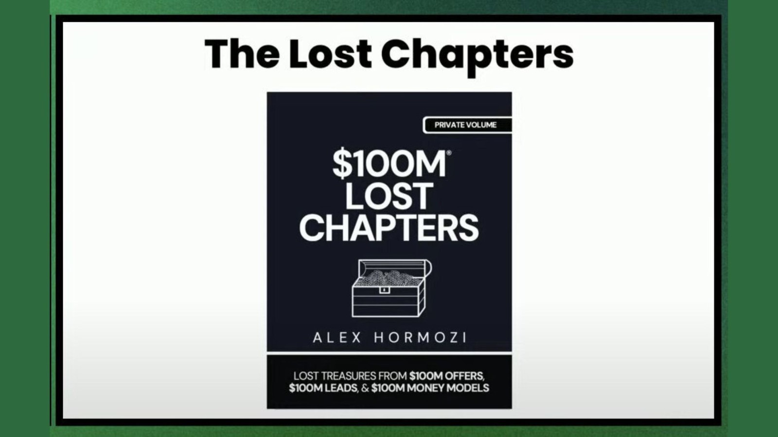 100M Offers And Bonus Content – Alex Hormozi – (Read Description)