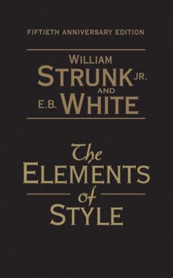 The Elements of Style: 50th Anniversary E- 0205632645, William Strunk, hardcover