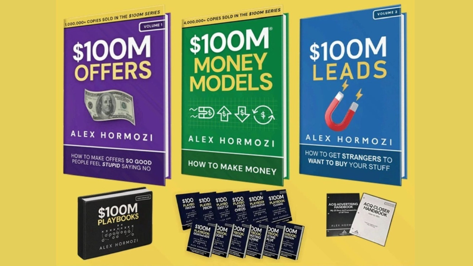 100M Offers And Bonus Content – Alex Hormozi – (Read Description)