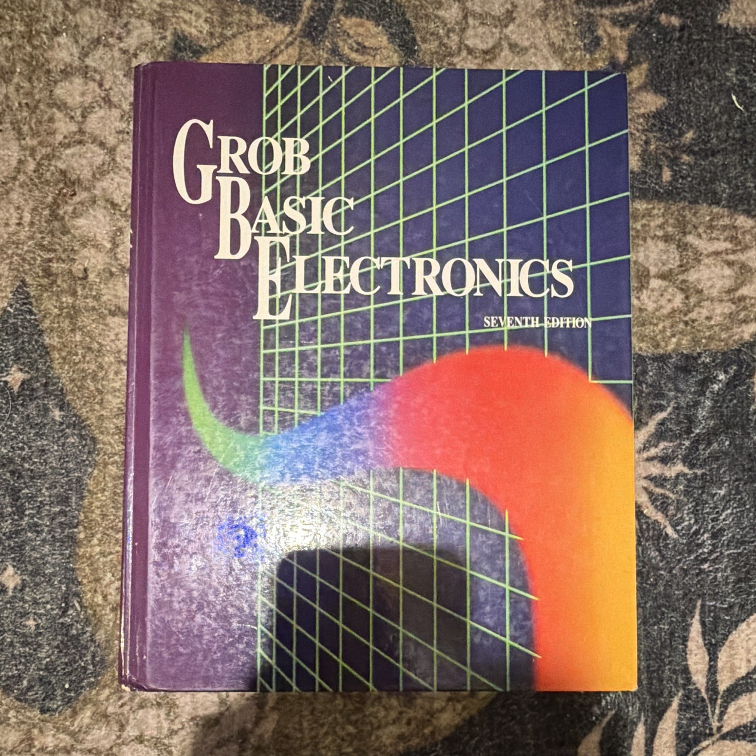 Bernard Grob Grob Basic Electronics 7th Ed Hardcover 1992 Glencoe