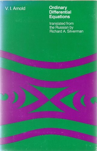 ORDINARY DIFFERENTIAL EQUATIONS By V. I. Arnold – Hardcover
