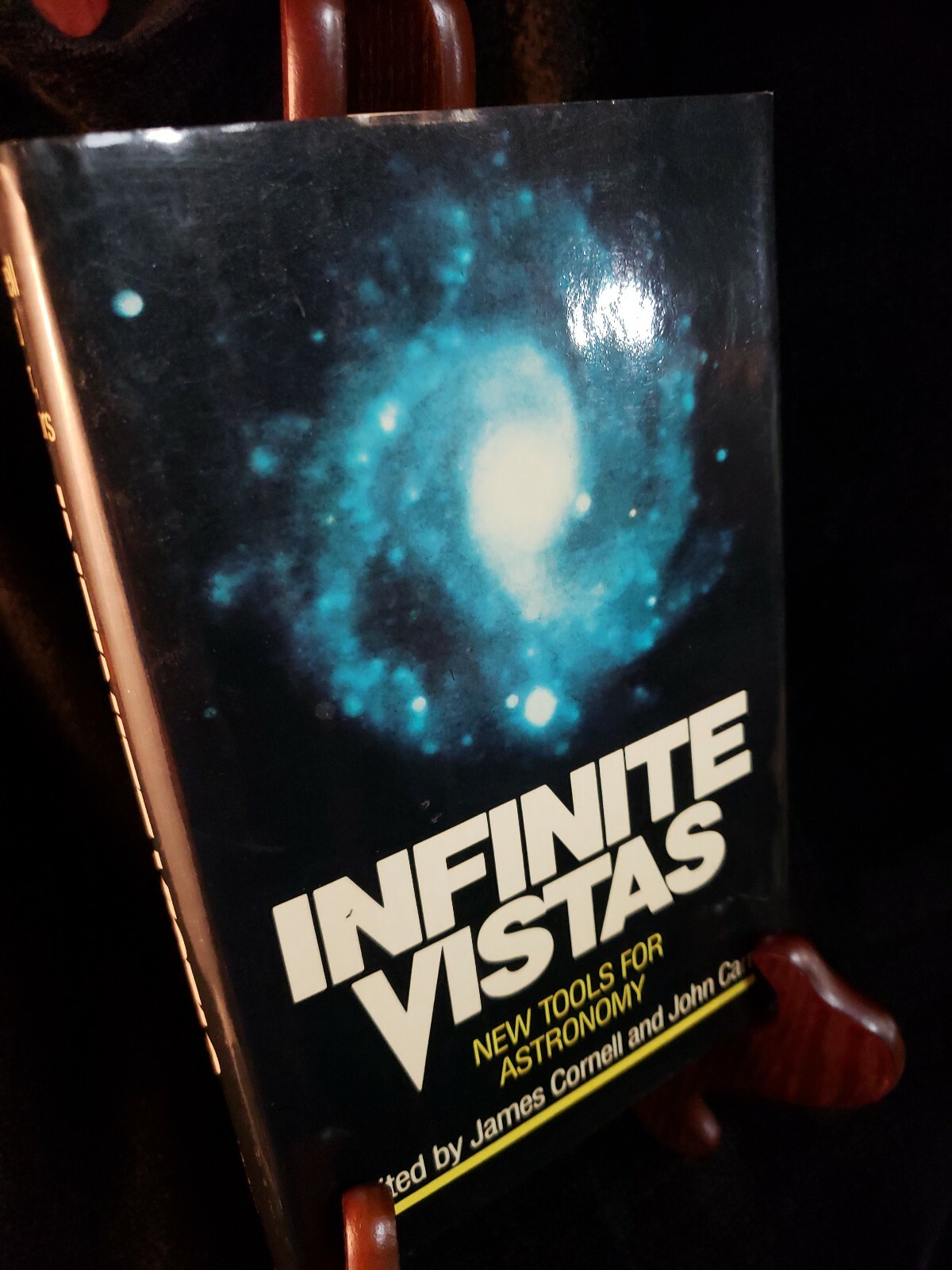 Astronomy INFINITE VISTAS 1985 1st Edition Cornell Carr Space Hardcover Science