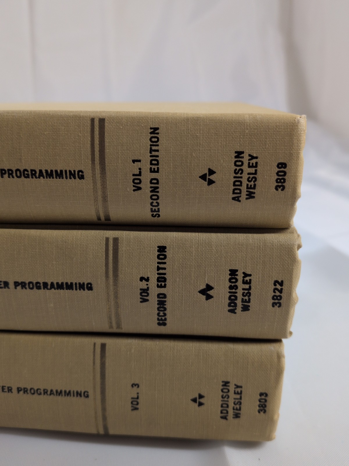 The Art of Computer Programming – 3 Volume Set Donald E Knuth 2nd Ed 1973, 1981
