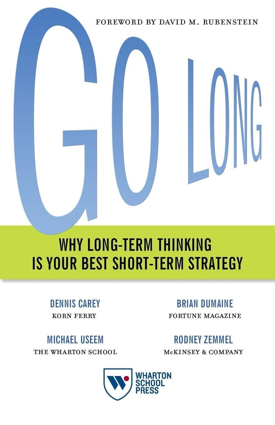 Go Long by Carey, Dennis [Paperback]