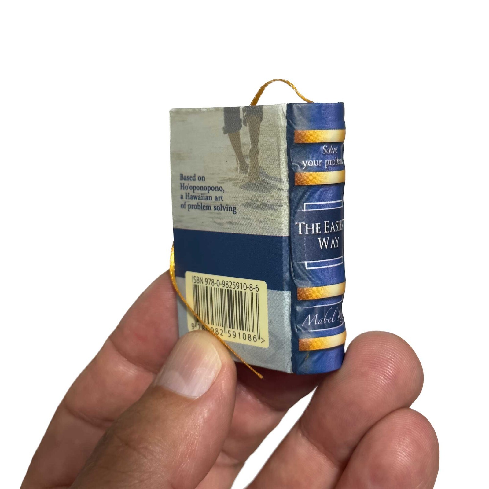 new miniature book The Easiest Way by Mabel Katz hardcover 306 pages 2.25×1.6″