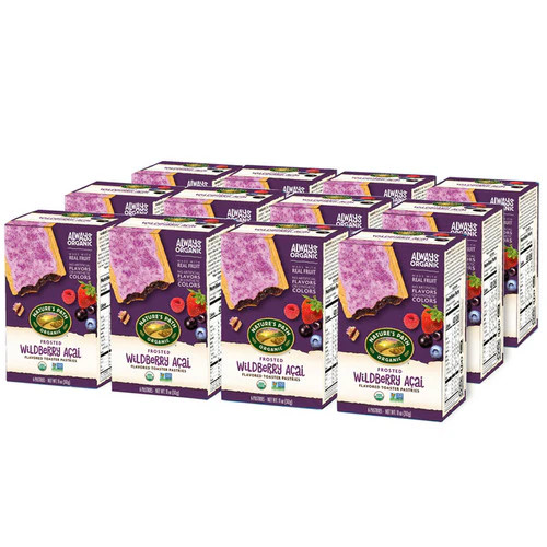 Organic Frosted Wildberry Acai 11 Oz(Case Of 12) By Natures Path