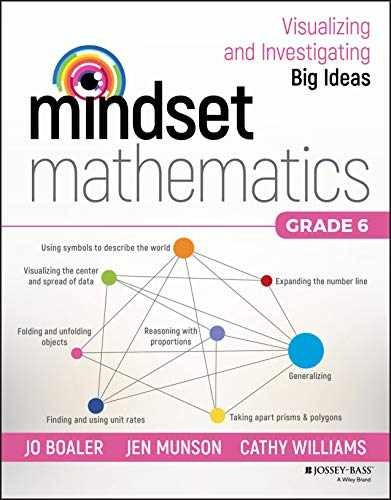 Mindset Mathematics: Visualizing – Paperback, by Boaler Jo; Munson – Very Good x