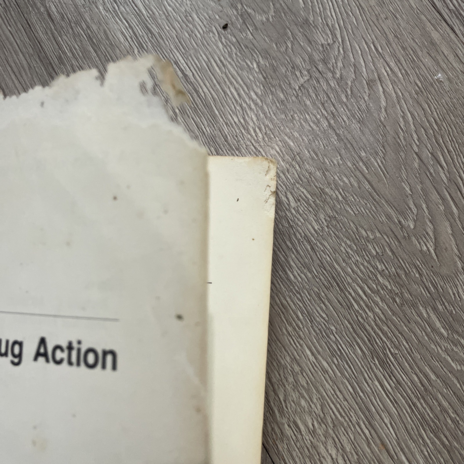 A Primer Of Drug Action Second Edition by Robert M. Julien *Fragile