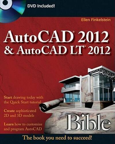 AutoCAD 2012 and AutoCAD LT 2012 Bible – Paperback – VERY GOOD