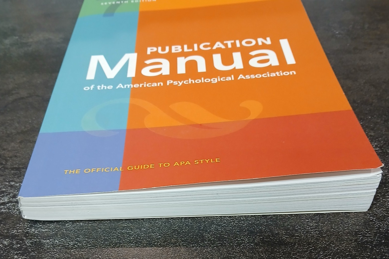 Publication Manual (OFFICIAL) 7th Edition of the American Psychological
