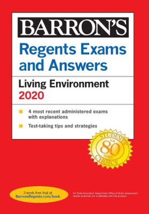 Regents Exams and Answers: Living Environment 2020 Gregory Scott