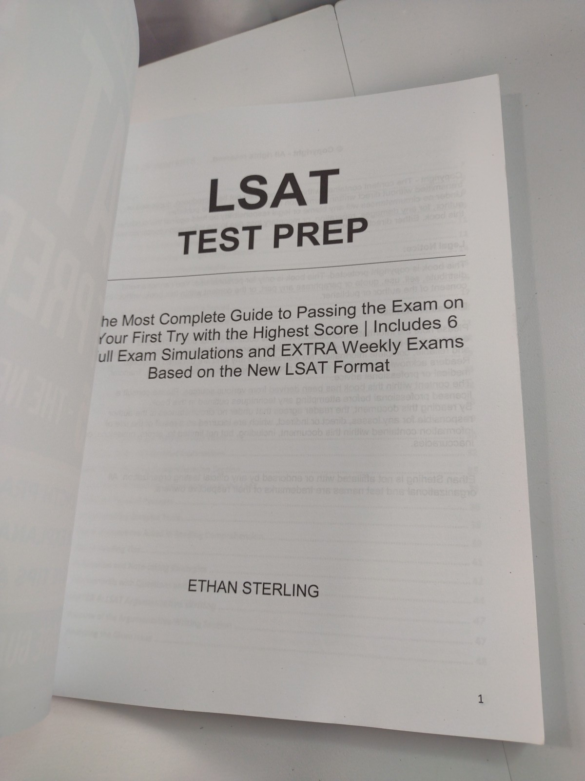 LSAT Test Prep 2025 The Most Complete Guide New LSAT Format Paperback Sterling