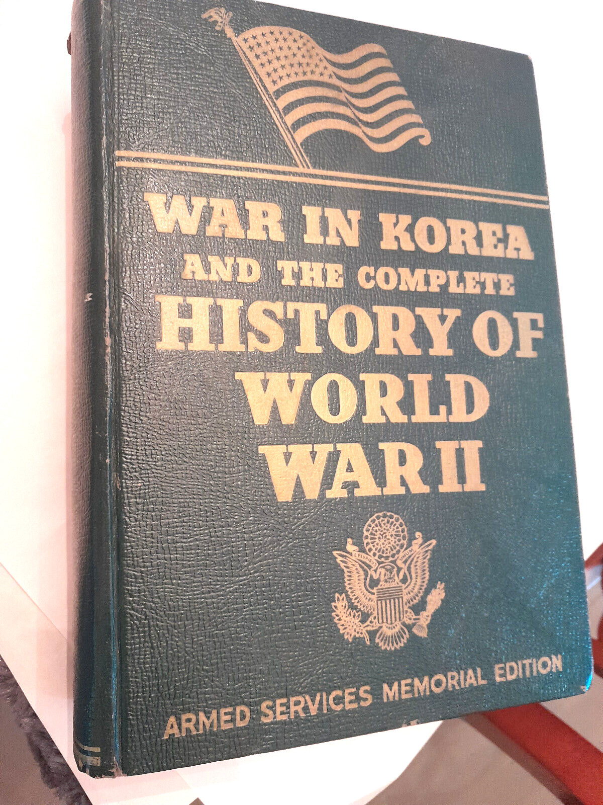 WAR IN KOREA AND THE COMPLETE HISTORY OF WORLD WAR II Miller, Trevelyan 1955