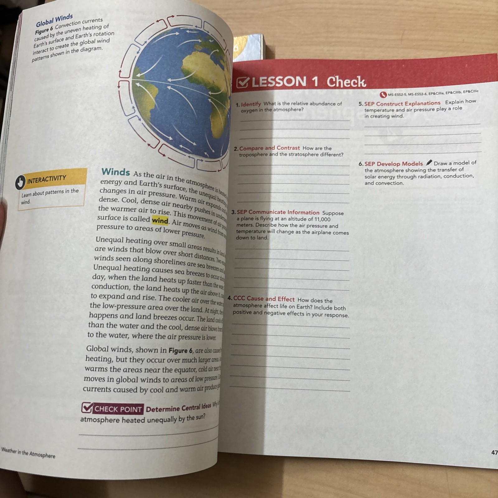 Lot 4 Elevate Science California Integrated Grade 6 Segment 1-4 Set NO WRITING