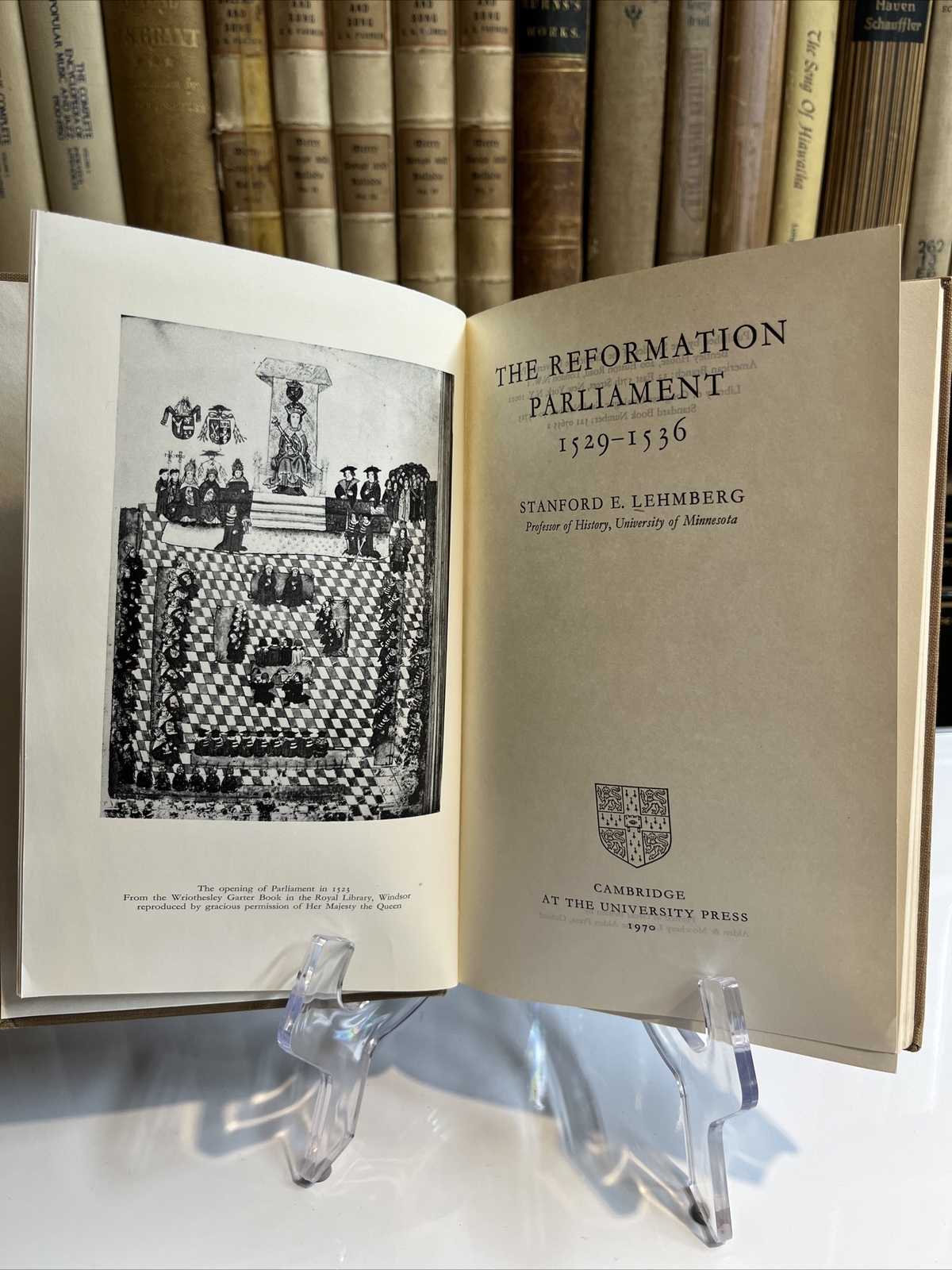 The Reformation Parliament, 1529-1536 by Stanford E. Lehmberg (1970, Hardcover)
