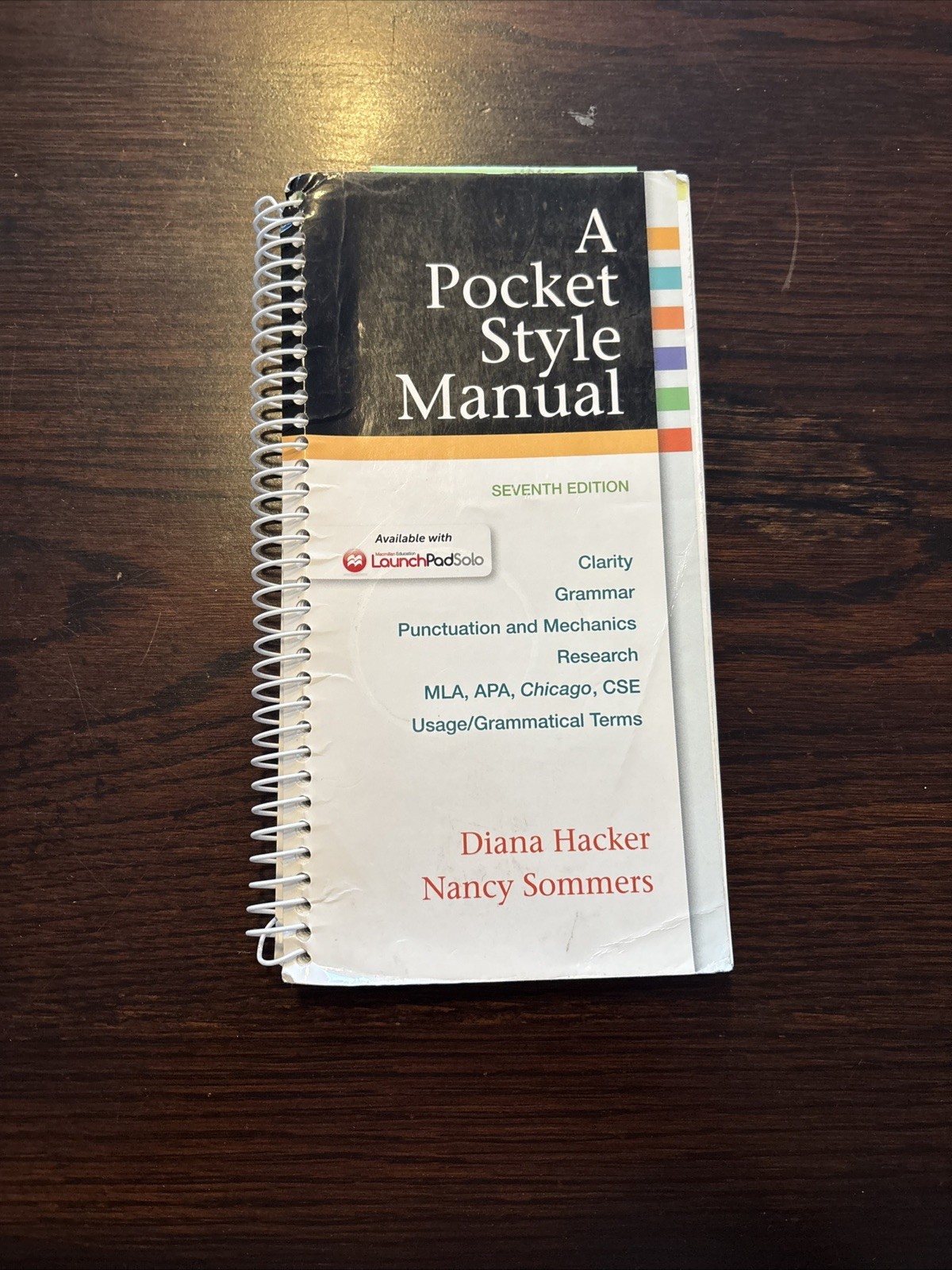 A Pocket Style Manual Seventh Edition