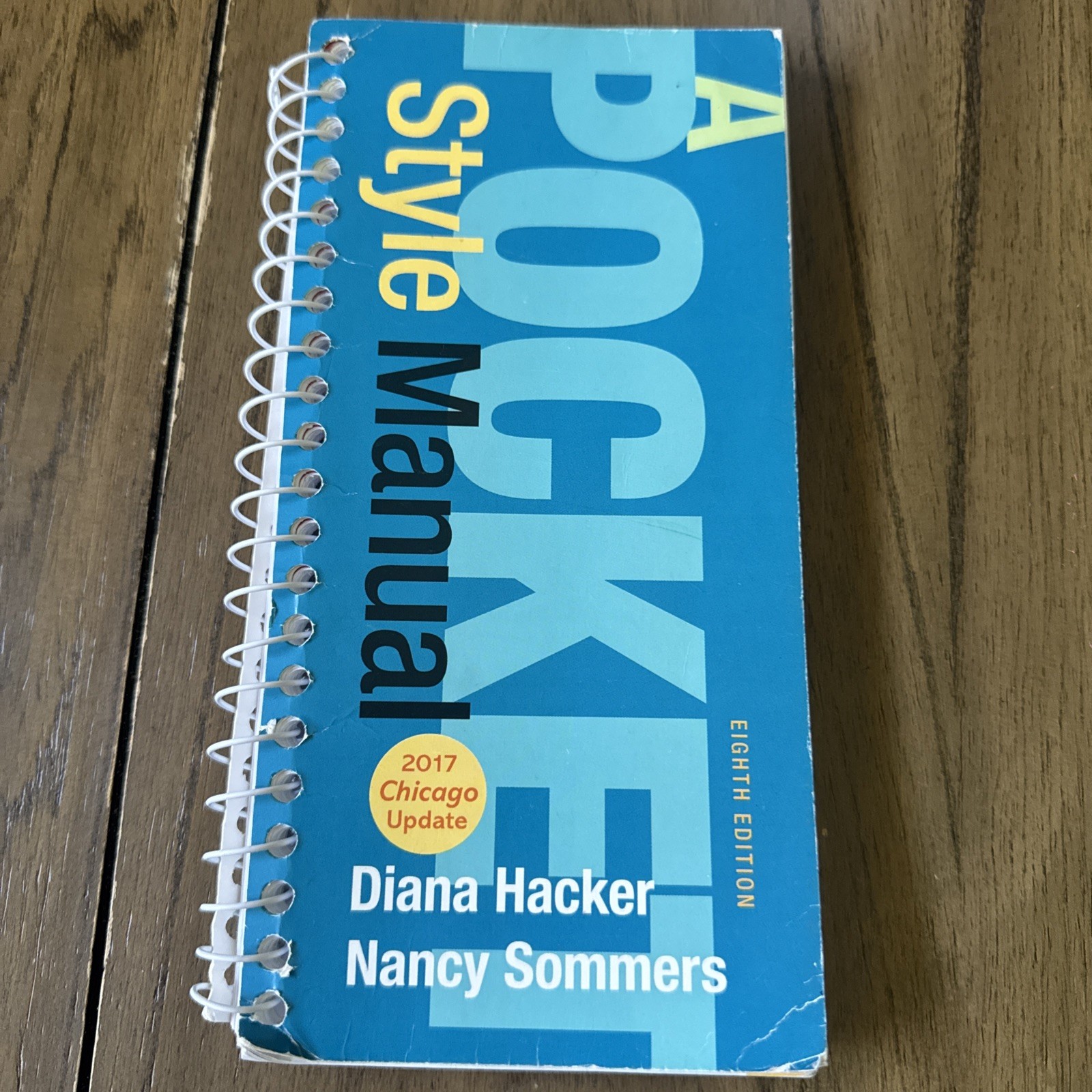 Pocket Style Manual by Diana Hacker and Nancy Sommers (2017, Spiral)