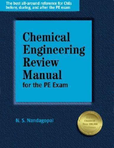 Chemical Engineering Reference Manual for the P- 0912045922, Robinson, hardcover