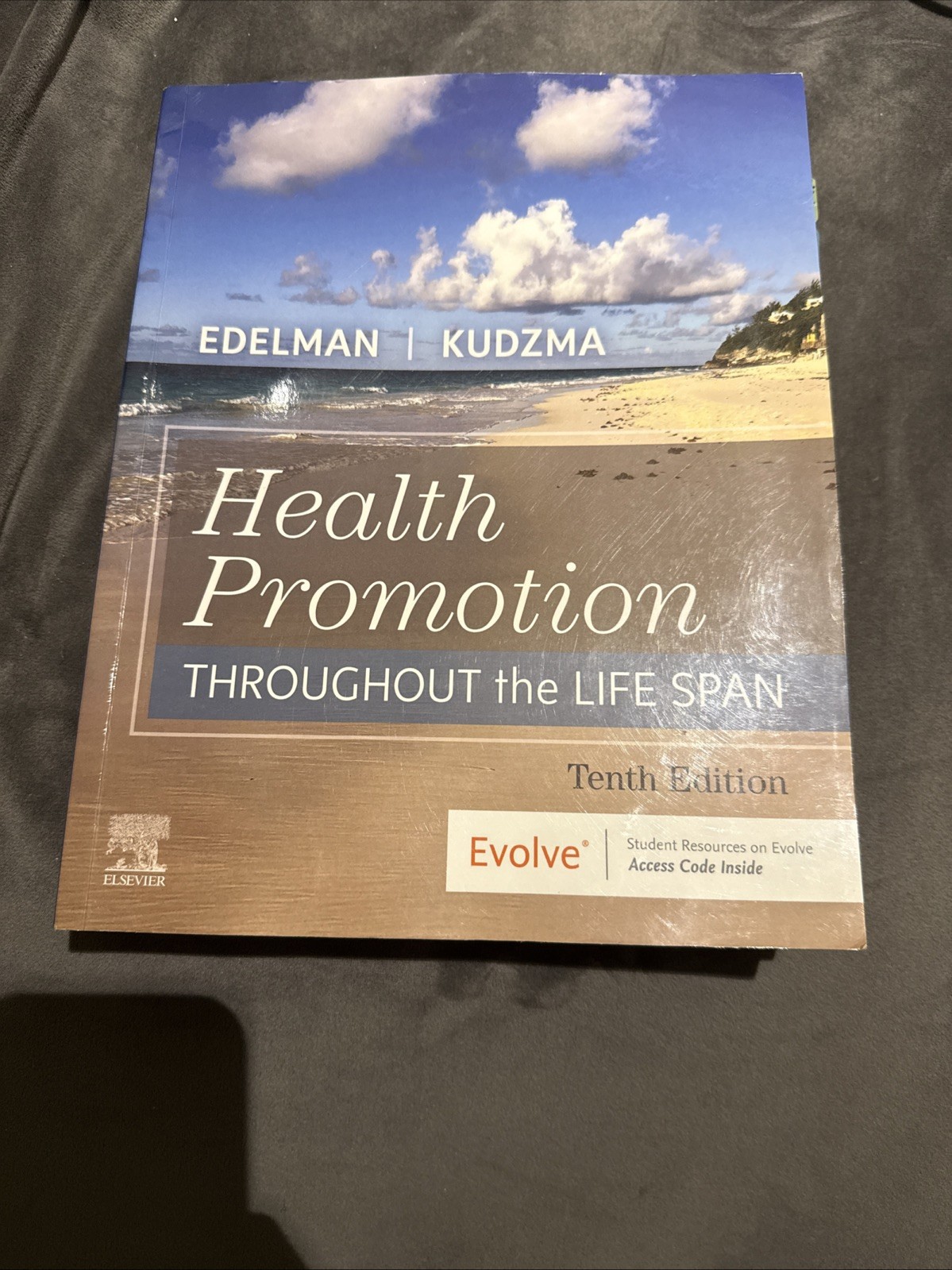 Health Promotion Throughout the – Paperback, by Edelman MSN GCNS-BC – Very Good
