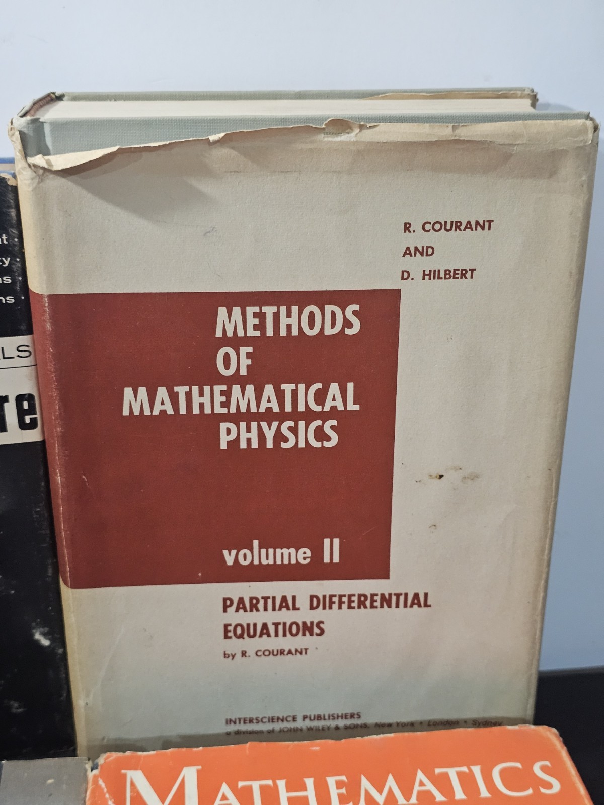 Lot Of 6 HTF VTG Math / Physics Books – Mathematics – Kline / Weyl / Peierls etc