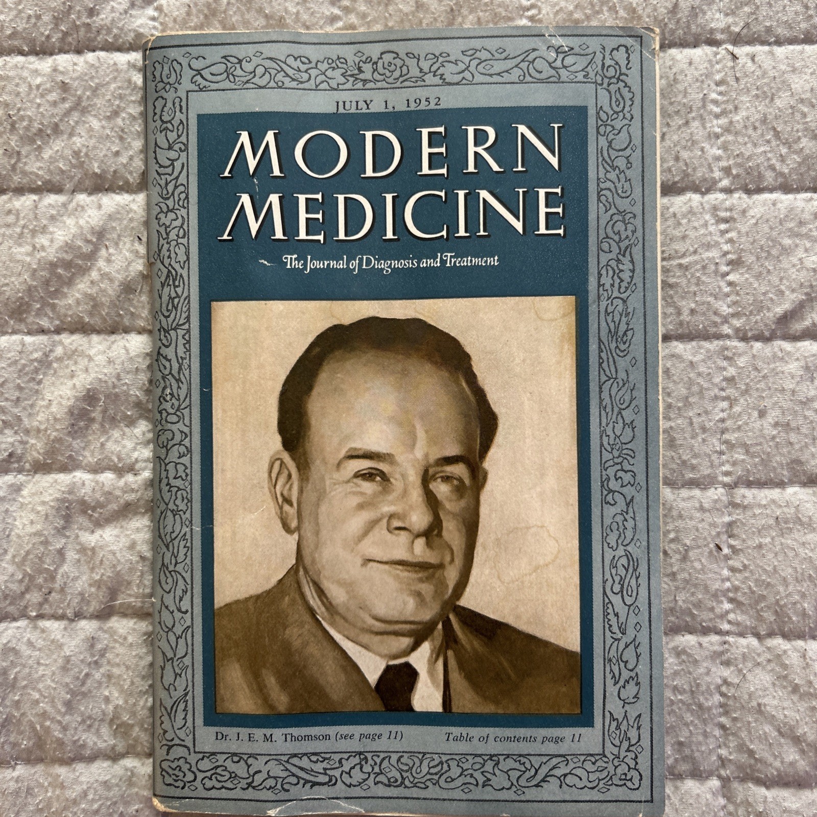 Modern Medicine The Journal of Diagnosis and Treatment JAN-DEC 1952