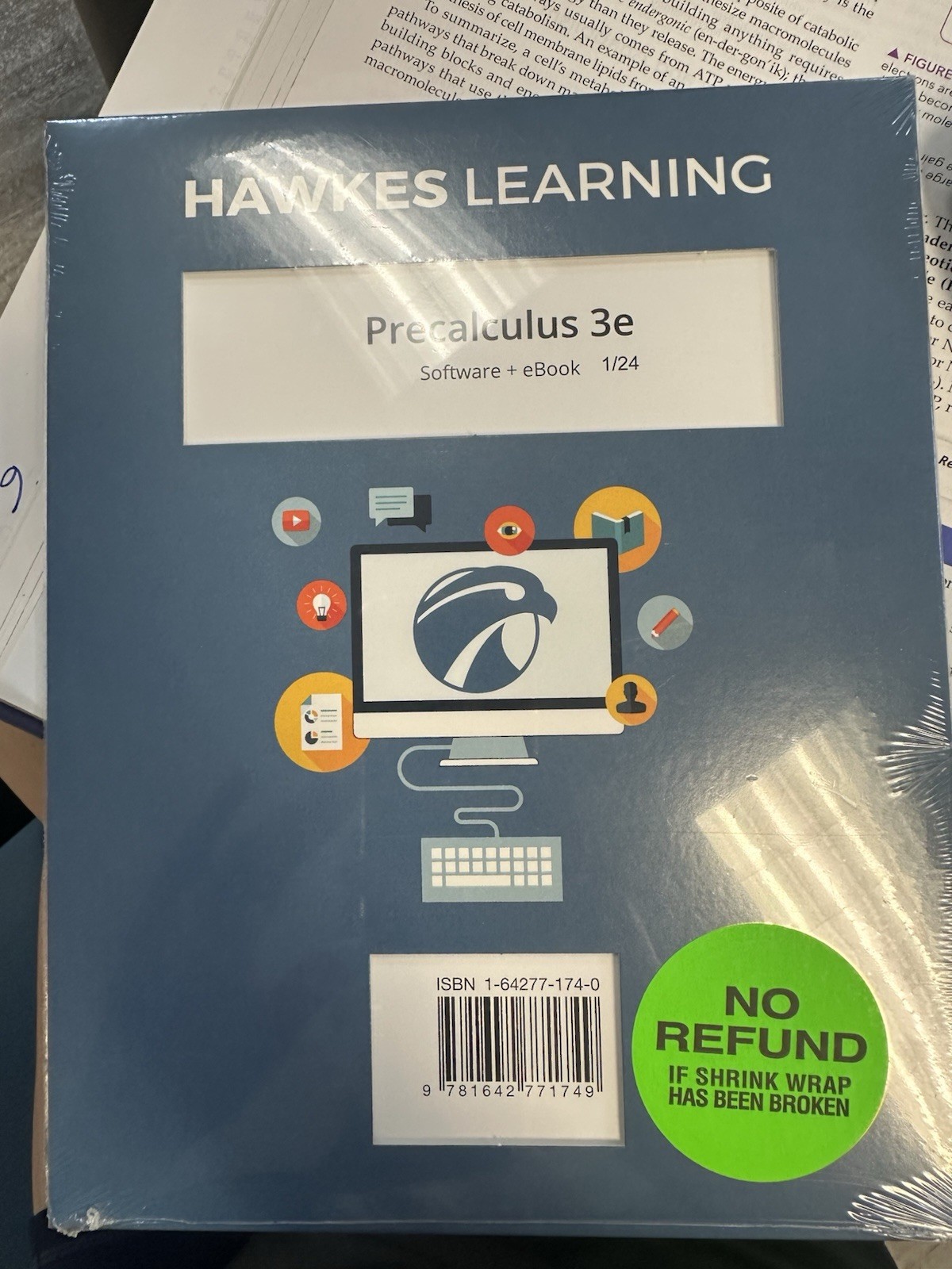 Hawkes Learning College Precalculus 3e Software + ebook SEALED