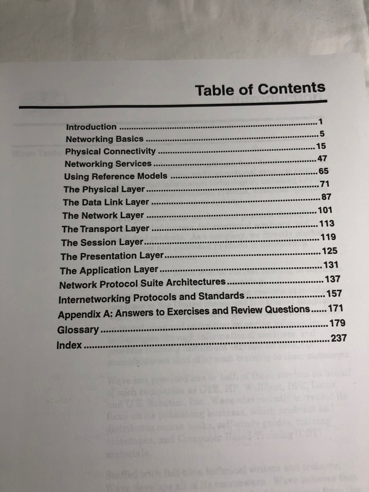 Wave Technologies Learning Networking Tech Manual, 248 Pages NETT-SSMN-A569A