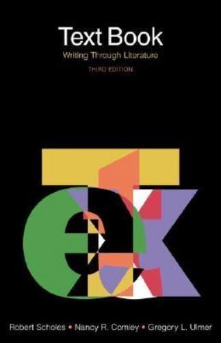 Text Book: Writing Through Literature
