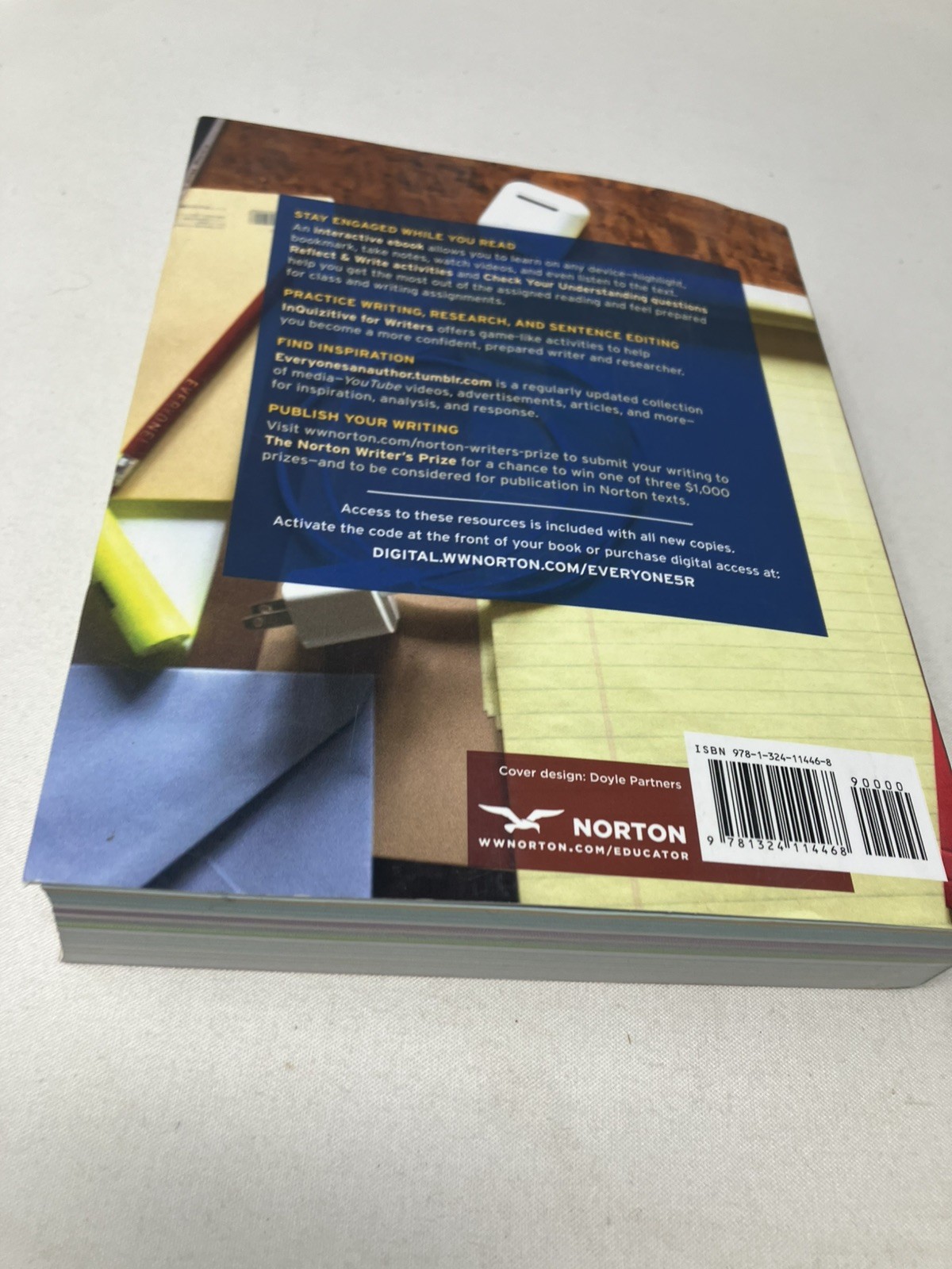 Everyone’s an Author with Readings – Paperback, by Moss Beverly J.; – New h