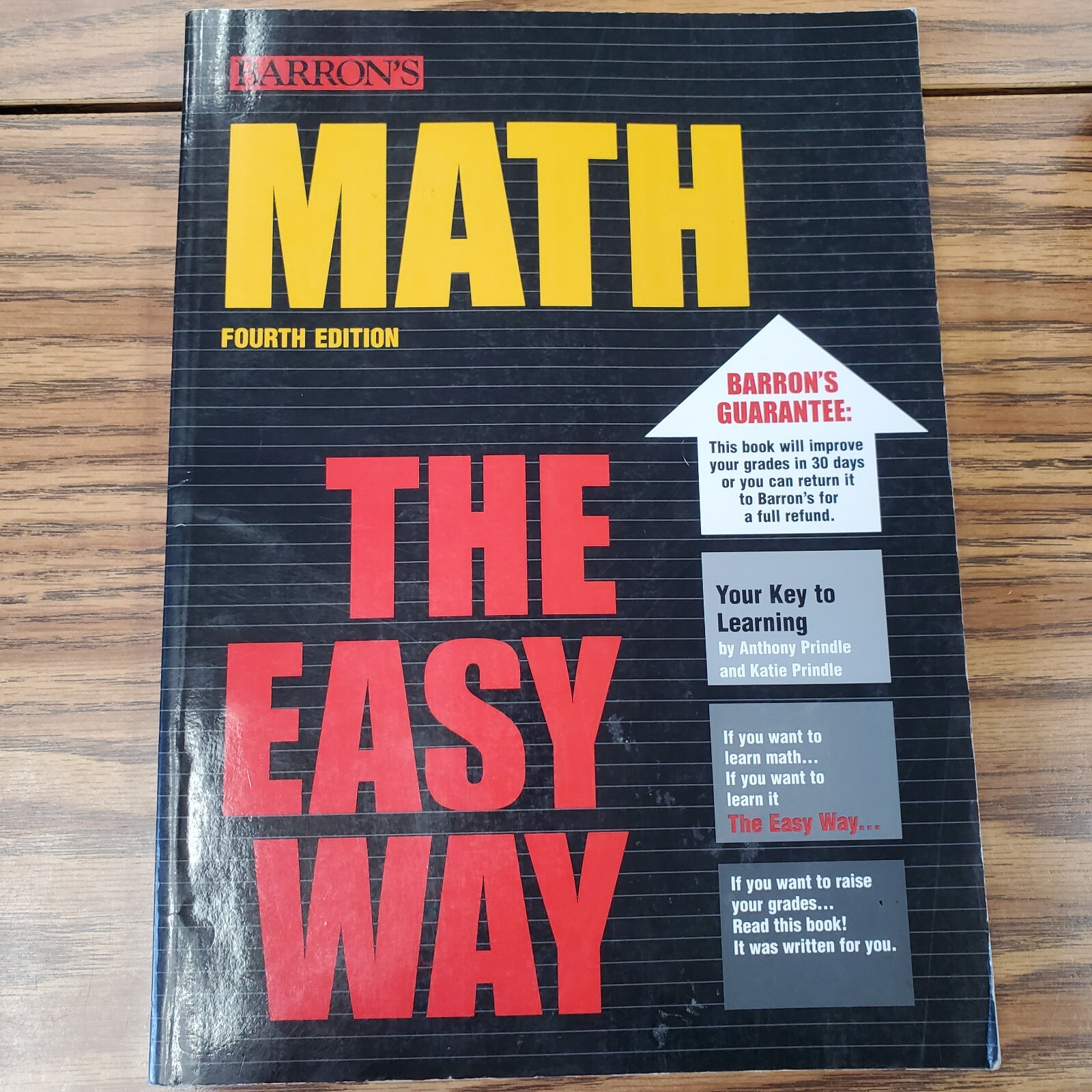 Barron’s Easy Ser.: Math the Easy Way by Katie Prindle and Anthony Prindle…