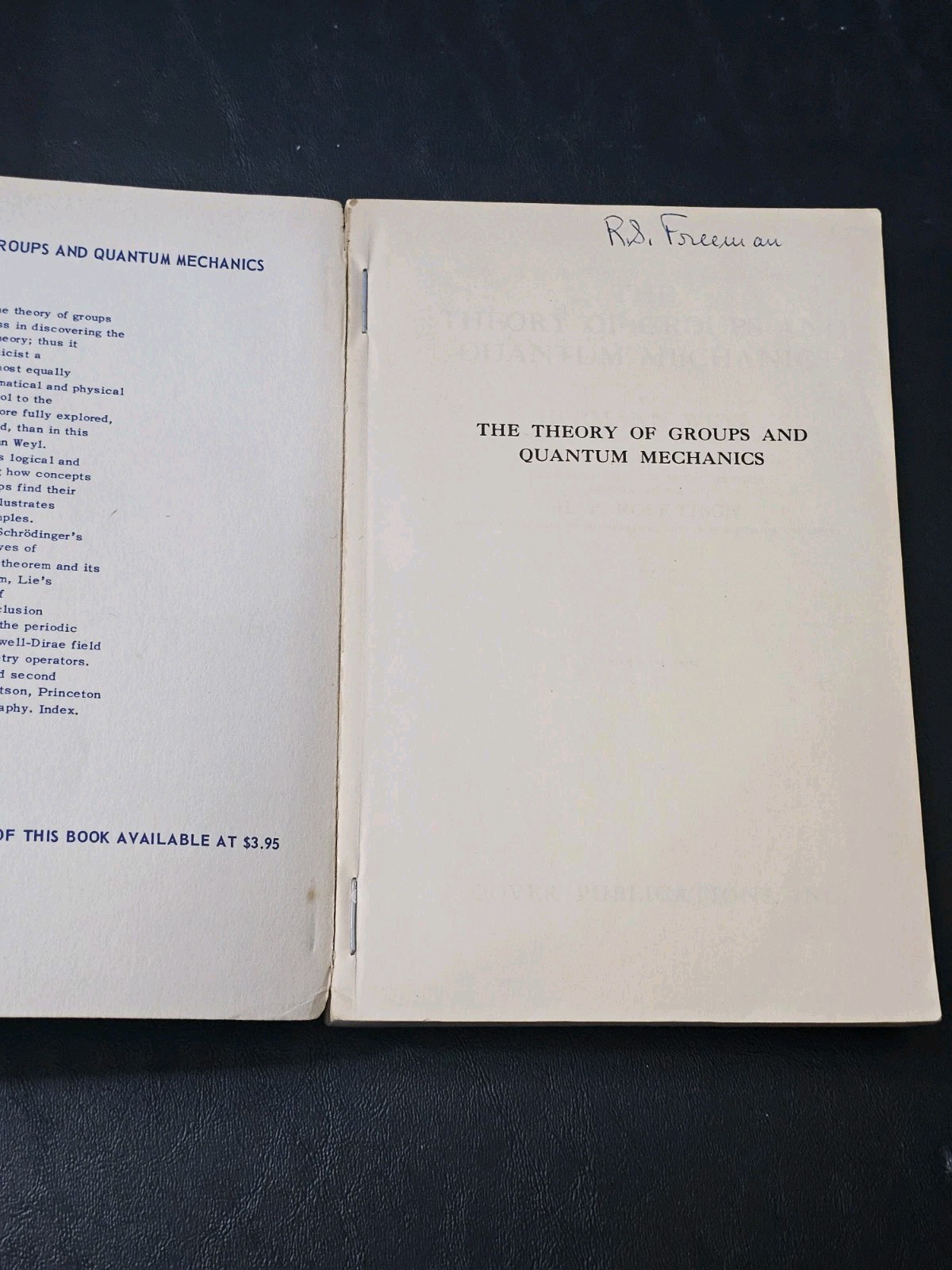 Lot Of 6 HTF VTG Math / Physics Books – Mathematics – Kline / Weyl / Peierls etc
