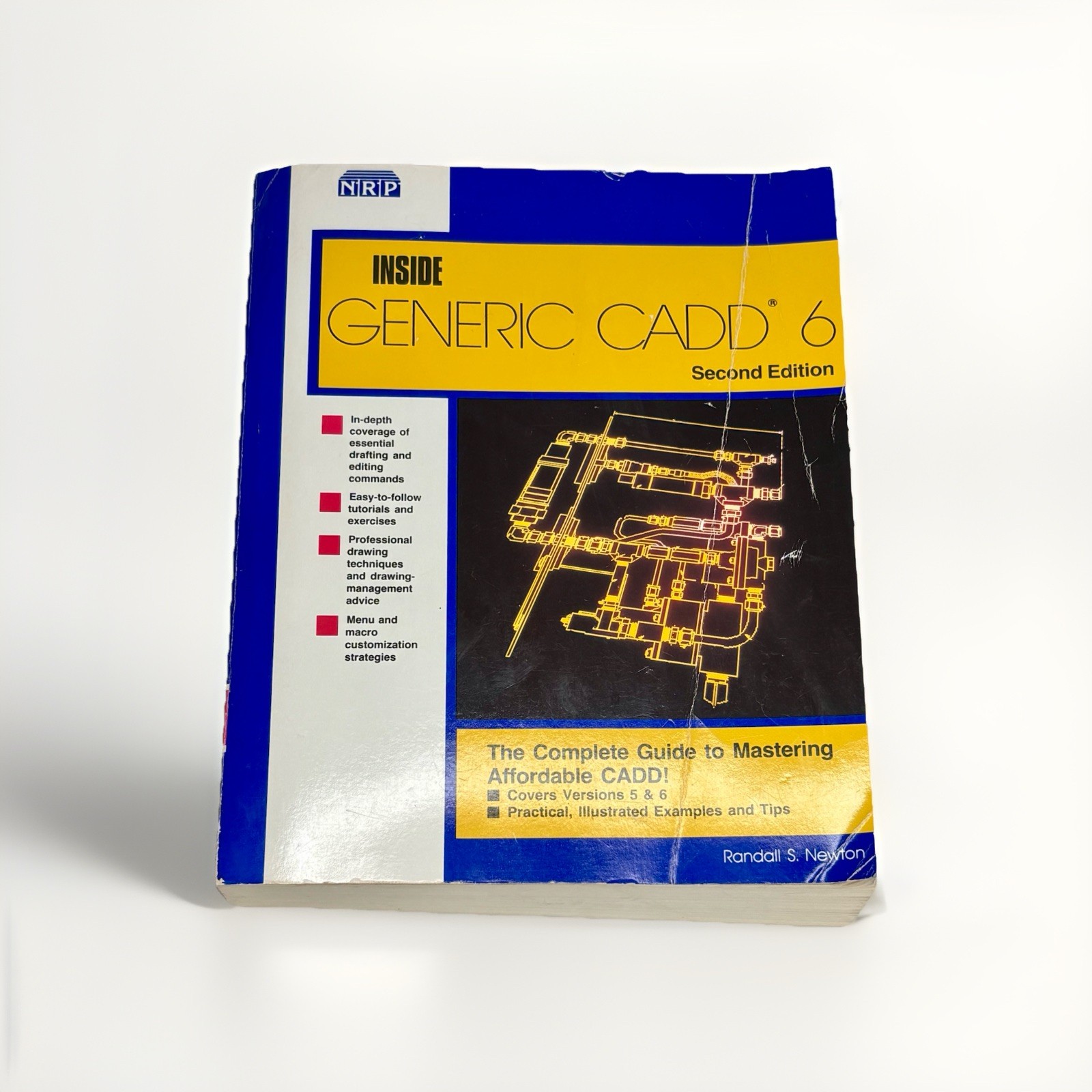 INSIDE GENERIC CADD 6 Randall S Newton Book PB 2nd Ed 1992