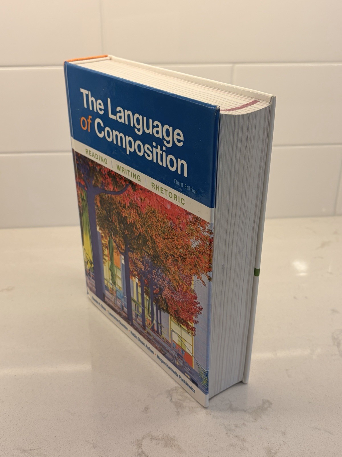 The Language of Composition Third Edition Shea Scanlon Aufses Hardcover Textbook