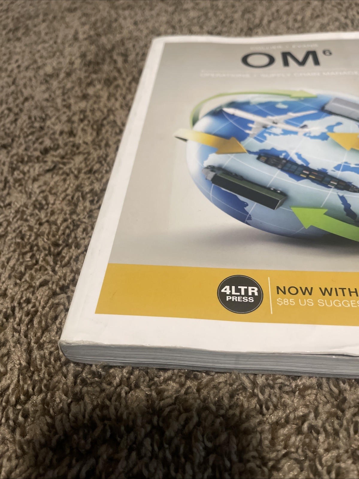 OM 6 Evans Collier 6th Edition 2016 Cengage Operations Management Textbook